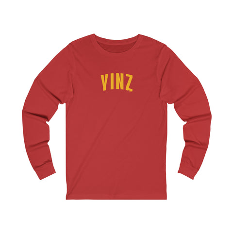 Yinz - Long Sleeve Tee Long-sleeve Printify XS Red 