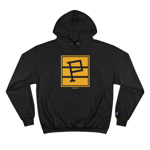 Pittsburgh Pirates Hockey 1925 - Retro - Champion Hoodie Hoodie Printify Black S 