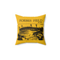 Forbes Field - 1909 - Retro Schematic - Spun Polyester Square Pillow Home Decor Printify 14" × 14"  