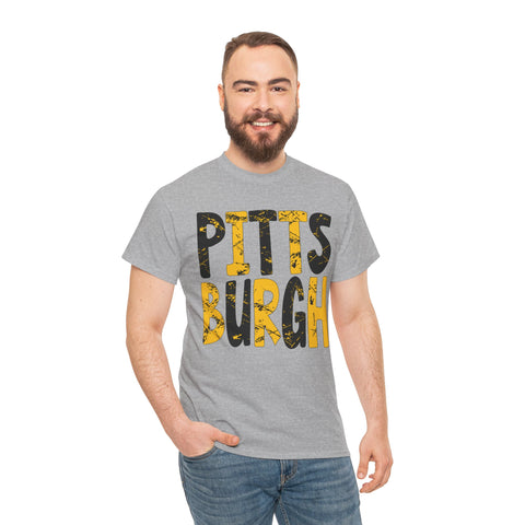 Painted Pittsburgh - Unisex Heavy Cotton Tee