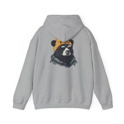 Pittsburgh Bear - Unisex Heavy Blend™ Hooded Sweatshirt