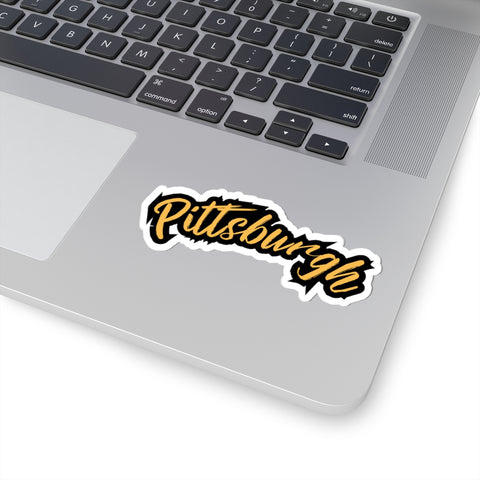 Pittsburgh Grunge -  Kiss-Cut Stickers