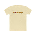 I Love The Burgh T-Shirt T-Shirt Printify Solid Natural S 