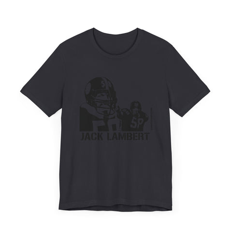 Jack Lambert Legend T-Shirt  - Unisex bella+canvas 3001 Short Sleeve Tee T-Shirt Printify   