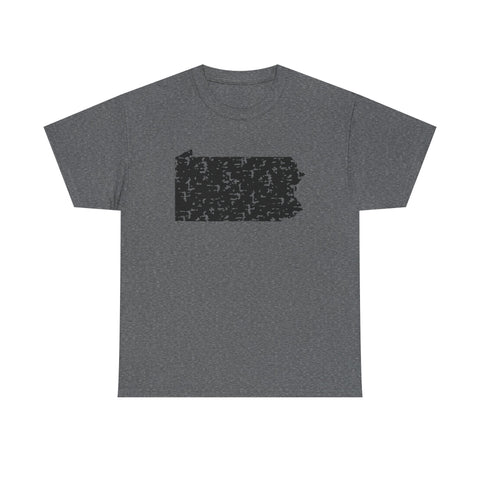 Pennsylvania Grunge - Unisex Heavy Cotton Tee