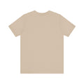 Back view of Pittsburgh Border Stamp - Short Sleeve T-Shirt in beige, showing a plain back for a clean, versatile look.