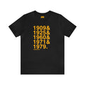 Pittsburgh Pirates World Series Ampersand  - Short Sleeve Tee T-Shirt Printify Black S 