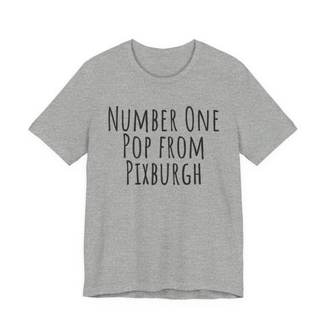 Number One Pop From Pixburgh - Unisex Jersey Short Sleeve Tee