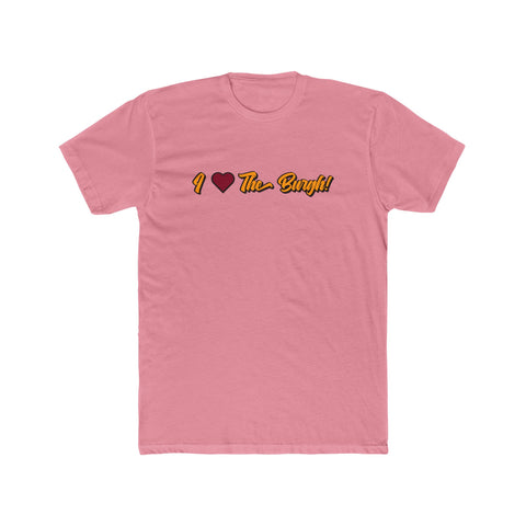 I Love The Burgh T-Shirt T-Shirt Printify Solid Light Pink S 