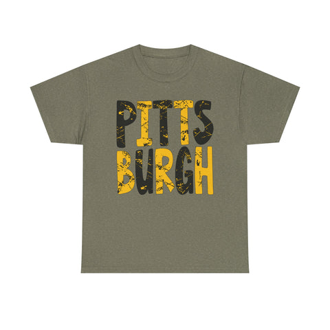 Painted Pittsburgh - Unisex Heavy Cotton Tee