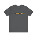 Four One Two Skyline - 412 Series - Pittsburgh T-Shirt - PRINT ON BACK - Unisex bella+canvas 3001 Short Sleeve Tee T-Shirt Printify Asphalt S 