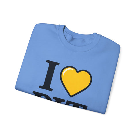 I Heart PIT - Gildan Heavy Blend™ Crewneck Sweatshirt