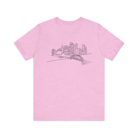 Pittsburgh Skyline Short Sleeve T-Shirt