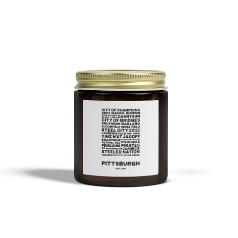 Pittsburgh Profile Scented Candle — Coconut Apricot Wax (4oz & 9oz)