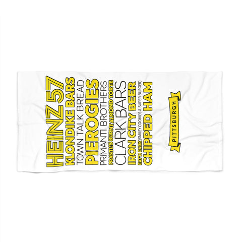 Made in the Burgh - Beach Towel