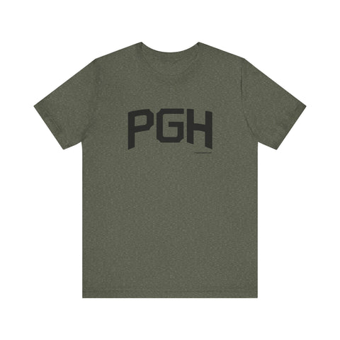 City Connect PGH T-Shirt - Short Sleeve Tee T-Shirt Printify Heather Military Green XS 