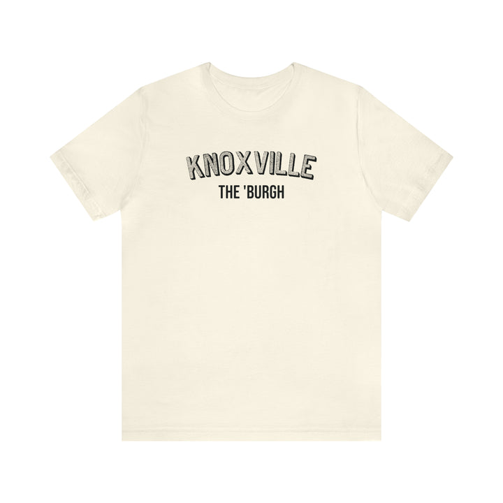 Knoxville  - The Burgh Neighborhood Series - Unisex Jersey Short Sleeve Tee T-Shirt Printify Natural S 