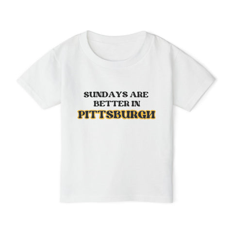 Pittsburgh Sundays - Toddler T-Shirt