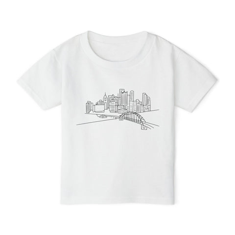 Pittsburgh Skyline - Toddler T-Shirt