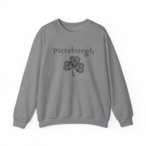 Pittsburgh Irish Clover - Heavy Blend™ Crewneck Sweatshirt