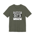 Straight Outta the Penalty Box - Short Sleeve Tee T-Shirt Printify Heather Military Green XS