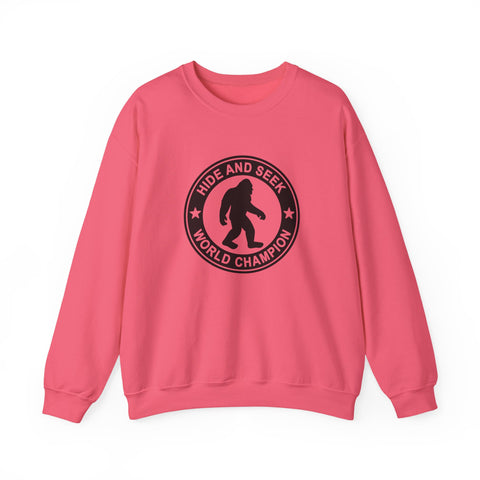 Bigfoot Hide and Seek Champion (Pittsburgh Sarcasm Series) - Heavy Blend™ Crewneck Sweatshirt