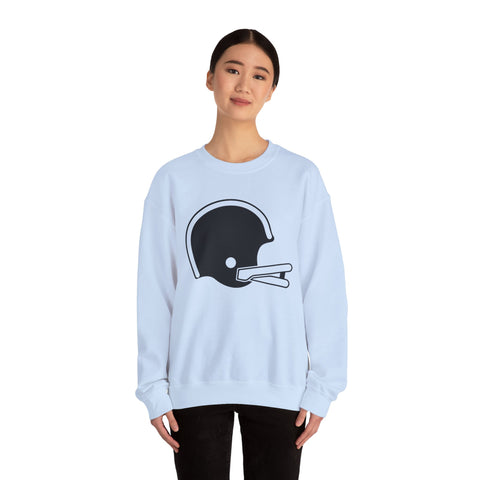 Classic Retro Football Helmet - Heavy Blend™ Crewneck Sweatshirt