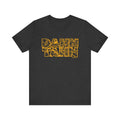 Dahntahn Map - Short Sleeve Tee T-Shirt Printify Dark Grey Heather S