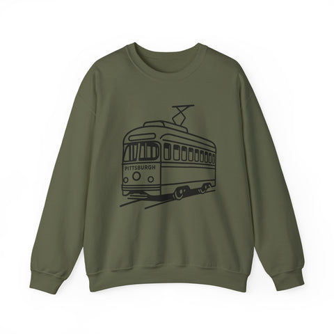 Pittsburgh Trolley - Heavy Blend™ Crewneck Sweatshirt