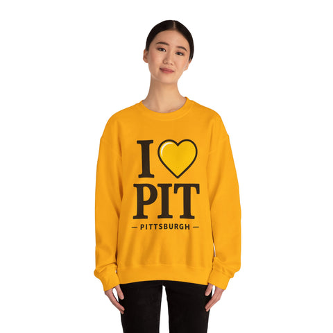 I Heart PIT - Gildan Heavy Blend™ Crewneck Sweatshirt
