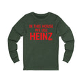 In This House We Use Heinz - Long Sleeve Tee Long-sleeve Printify S Heather Forest