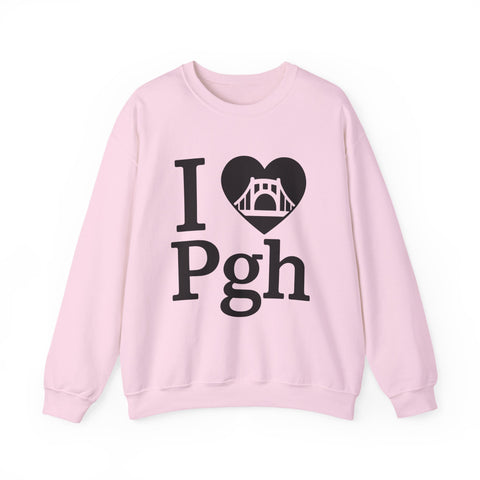 I Love PGH - Heavy Blend™ Crewneck Sweatshirt