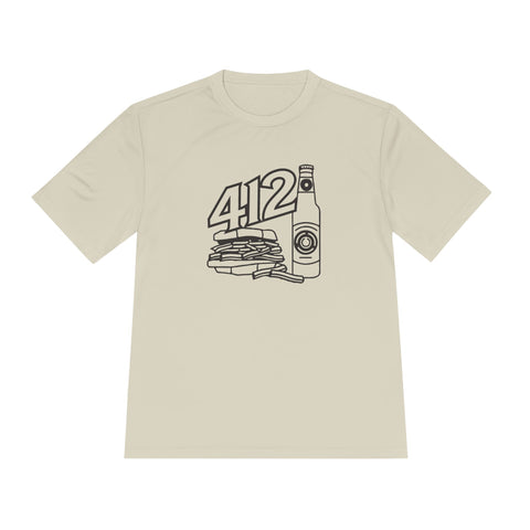 412 Icon Unisex Moisture Wicking Tee