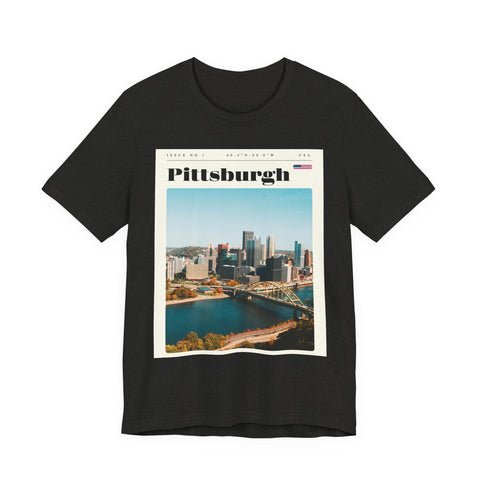 Front Page Pittsburgh - Unisex Jersey Short Sleeve Tee