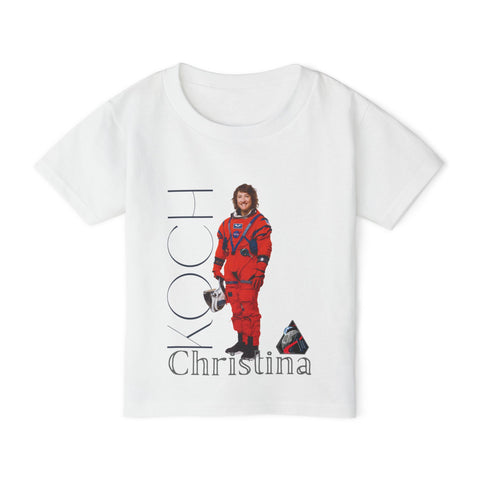 Artemis 2 Astronaut Christina Koch Graphic Toddler TShirt