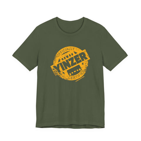 Certified Yinzer™ Stamped Graphic Unisex Jersey Short Sleeve Tee