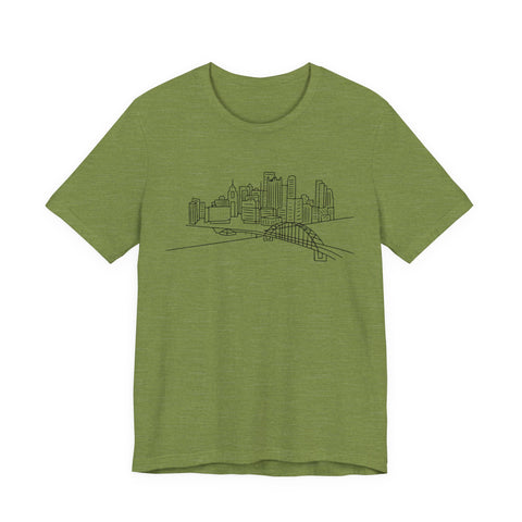 Pittsburgh Skyline Short Sleeve T-Shirt