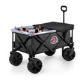 Ohio State Buckeyes - Adventure Wagon Elite All-Terrain Portable Utility Wagon  Picnic Time Family of Brands Gray  