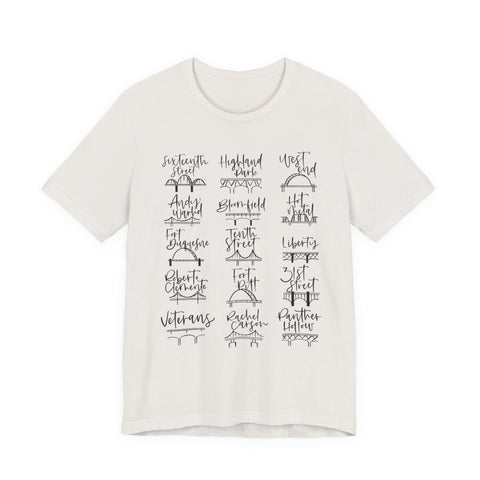 Pittsburgh Bridges Short Sleeve T-Shirt