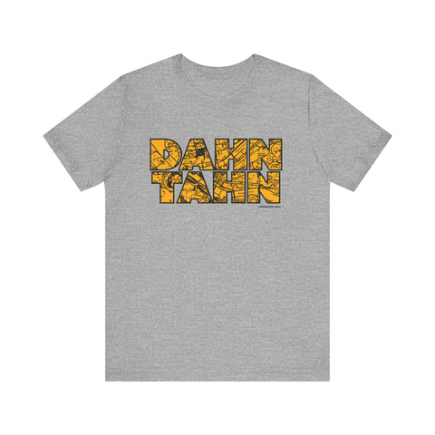 Dahntahn Map - Short Sleeve Tee T-Shirt Printify Athletic Heather S