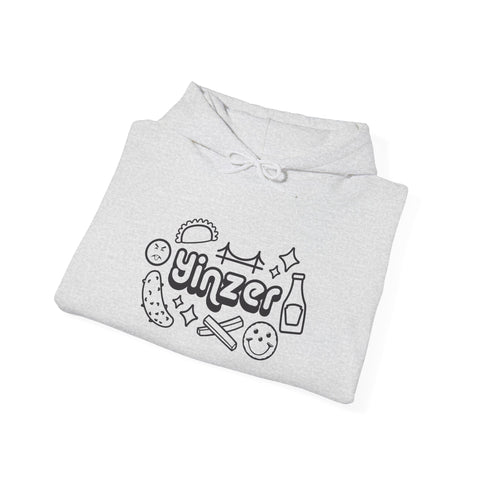 Yinzer Icon Doodles Unisex Heavy Blend™ Hooded Sweatshirt