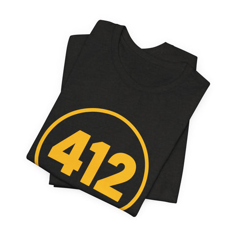 412 Stamp - Unisex Jersey Short Sleeve Tee