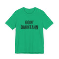 Pittsburgh Goin' Dahntahn Short Sleeve T-Shirt T-Shirt Printify Heather Kelly S