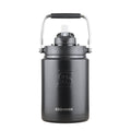 Half Gallon Jugs  Ice Shaker Black With Metal Base  