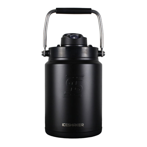 Half Gallon Jugs  Ice Shaker Black With Silicone Base  