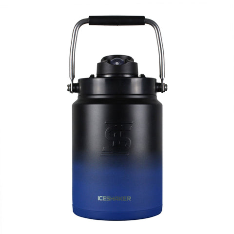 Half Gallon Jugs  Ice Shaker Navy Black Ombre  