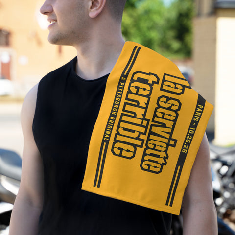 Pittsburgh Steelers French Towel – "La Serviette Terrible"