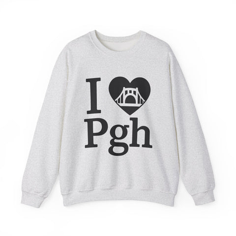 I Love PGH - Heavy Blend™ Crewneck Sweatshirt