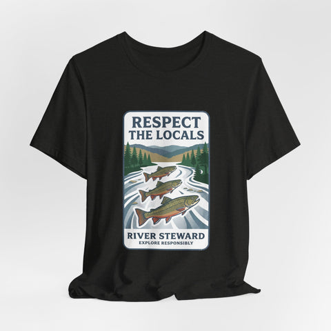 Respect the Locals River Steward Tee | Protect Our National Parks, Vintage Outdoor