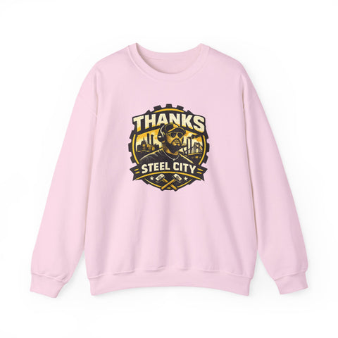 Thank You Mike Tomlin from the Steel City - Heavy Blend™ Crewneck Sweatshirt